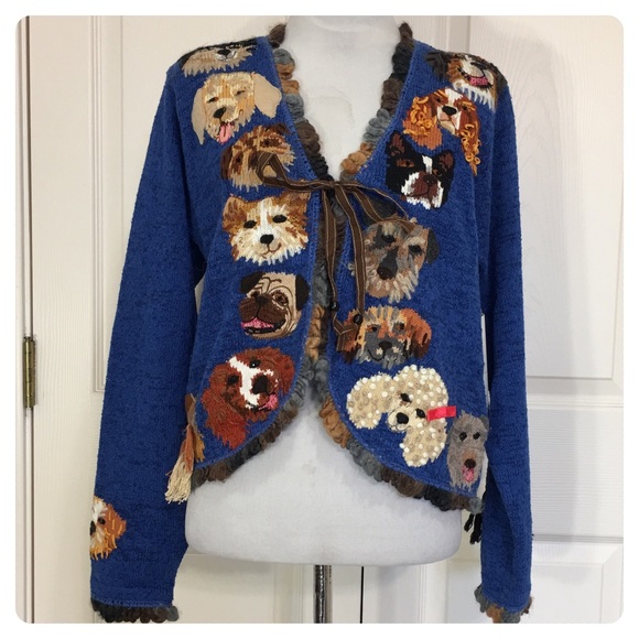 Philip Jane Gordon Dog Cardigan | Poshmark